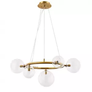 Подвесной светильник Arte Lamp A7780SP-5AB ALBUS под лампы 5xG9 40W